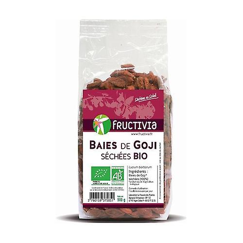 Fructivia Organic dried goji berries 500 g on Productcaster.