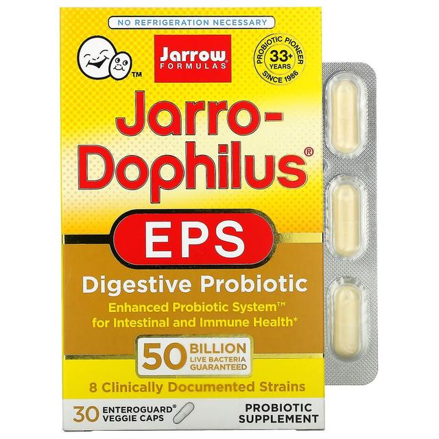 Jarrow Formulas, Jarro-Dophilus EPS, 50 Milliarden, 30 Enteroguard Veggie Caps on Productcaster.