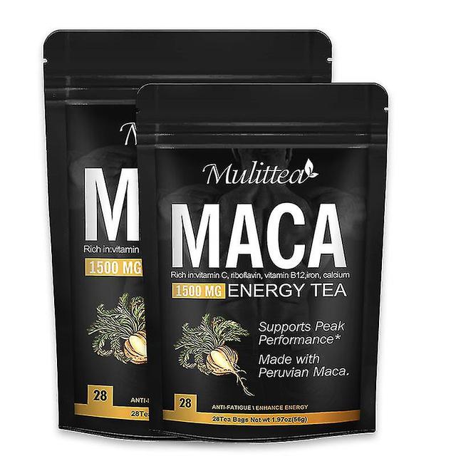 Guoguo Blackmaca-juuriuutteet Tonic-teen parannus Health Strength Blaster miehille Fyysisen voiman energian tehostin 2x28xteabag on Productcaster.