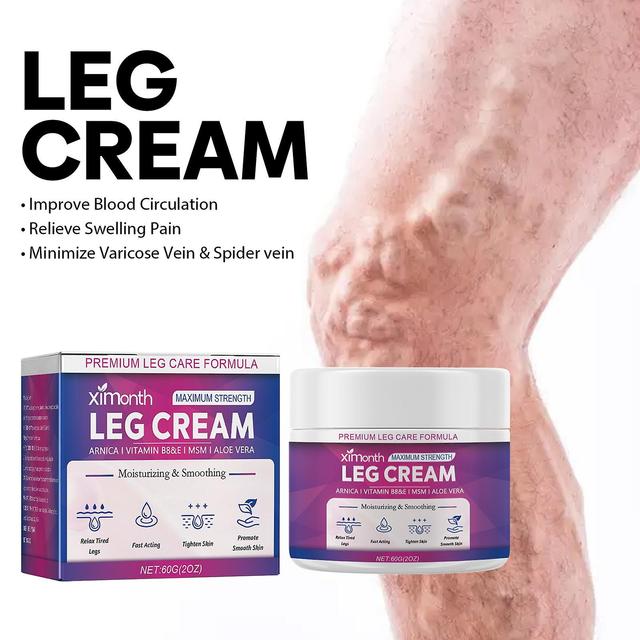 unbrand Ximonth Varices Pour Les Jambes Araignée Varices Crème - améliorant la circulation réduit les varicosités et la lourdeur Purple on Productcaster.