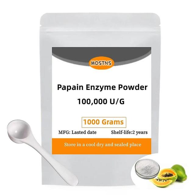 Huamade 100-1000g Wholesale Bulk 100,000 U/G Organic Papain Enzyme Powder 100g on Productcaster.