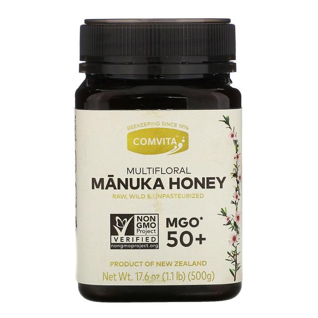 Comvita, Raw, Multifloral Manuka Honey, MGO 50+, 500 g on Productcaster.