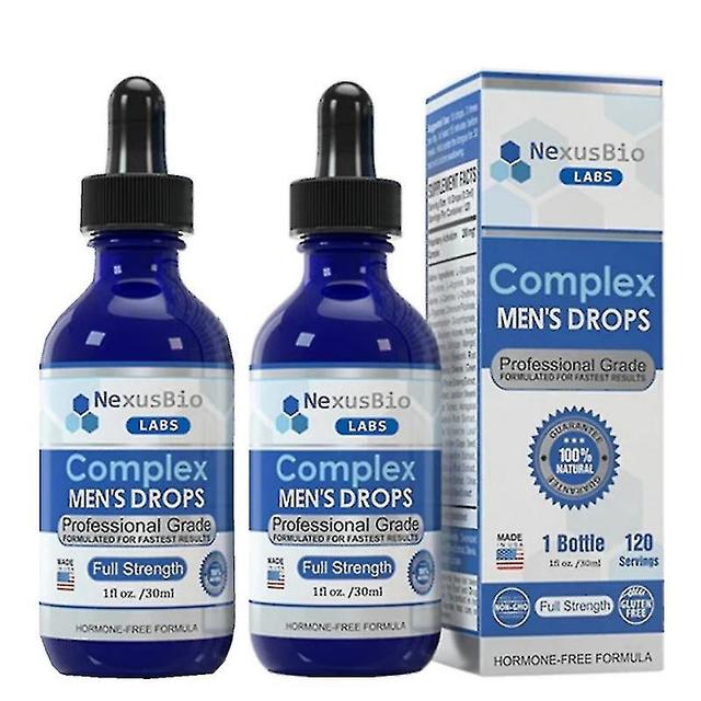 2pcs Complex Men's Drops, Secret Drops for Strong Men 30ML on Productcaster.