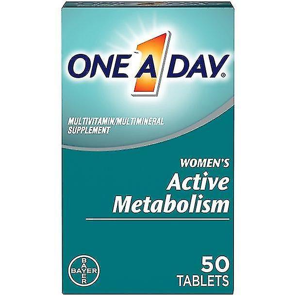 One a day women's active metabolism multivitamin tablets, 50 count on Productcaster.