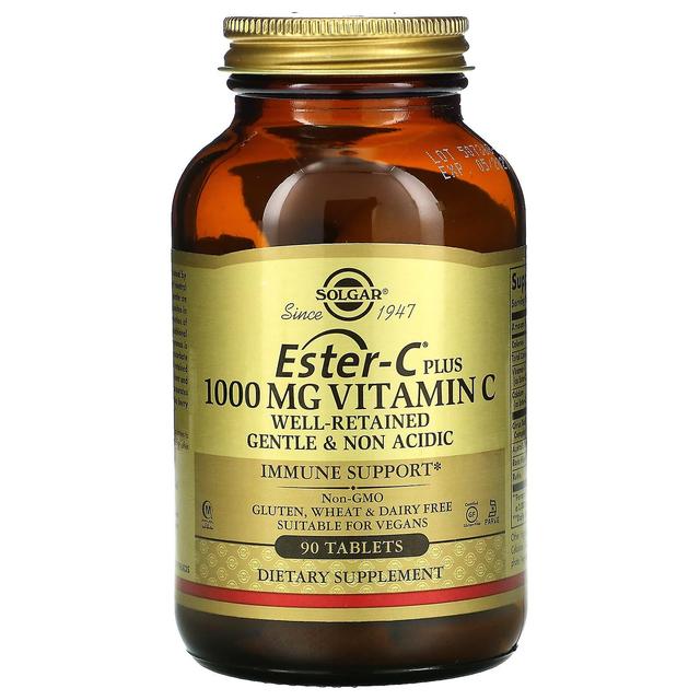 Solgar ester-c plus 1000mg de vitamina c 90's (cápsulas) on Productcaster.