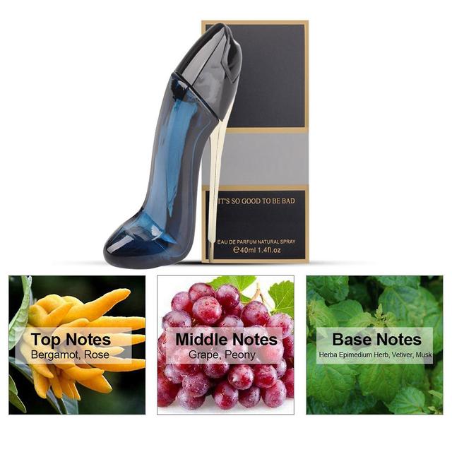 High Heeled Shoes Design Floral Atomizer Perfume 40ml - Long Lasting Fragrance on Productcaster.