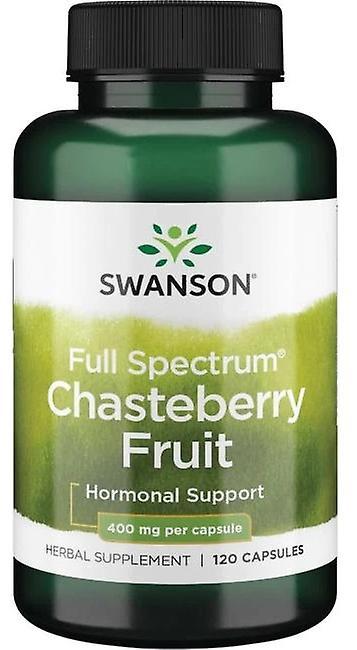 Swanson Chasteberry Frukt 400 mg 120 Kapsel on Productcaster.