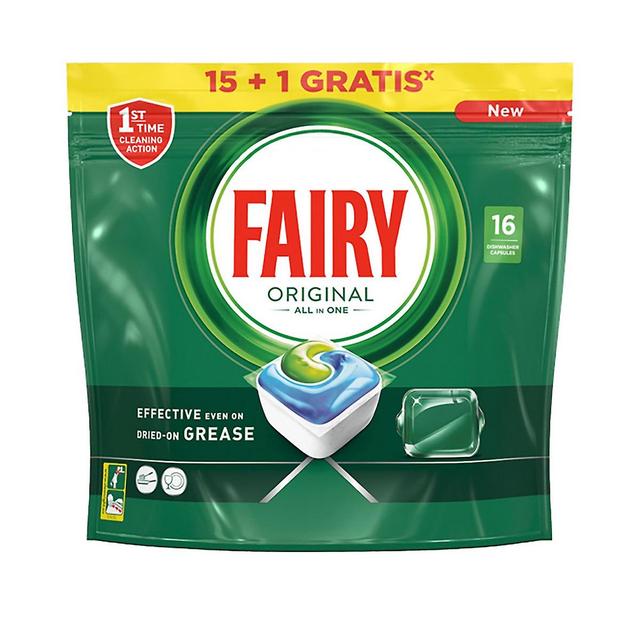 Dishwasher lozenges Fairy Original 16 Capsules on Productcaster.