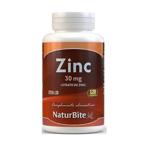 Naturbite Zinc citrate 30mg 120 tablets on Productcaster.