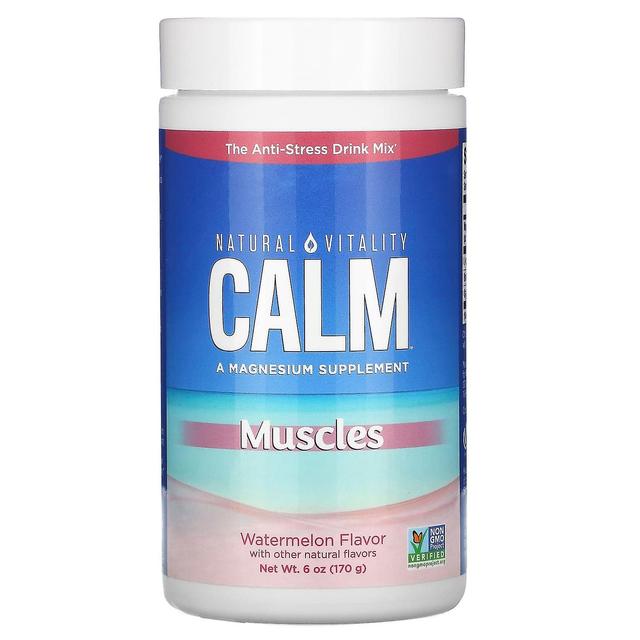 Natural Vitality, CALM, Muscles, Watermelon, 6 oz (170 g) on Productcaster.