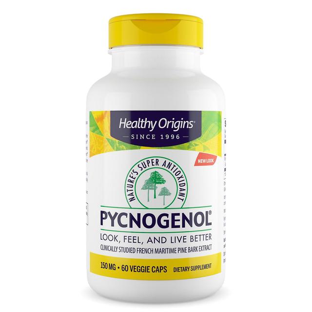 Healthy Origins Pycnogenol 150 mg 60 Veggie Capsules on Productcaster.