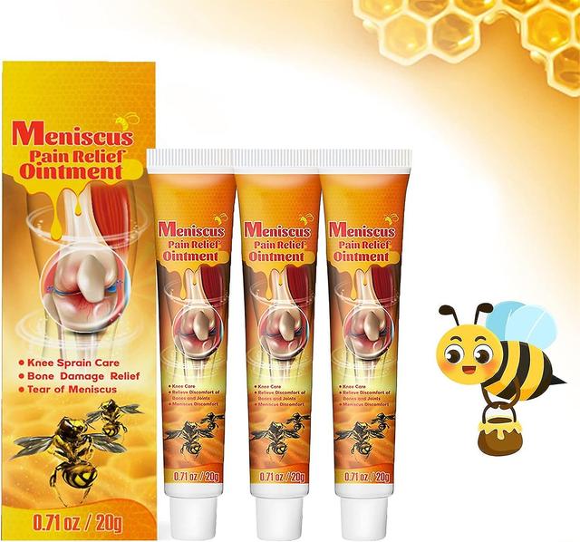 New Zealand Bee Venom, Professional Care Gel For Relief Of Arthritis Pain, Bee Poison Ointment, Joint Care Cream (3 Packs) on Productcaster.