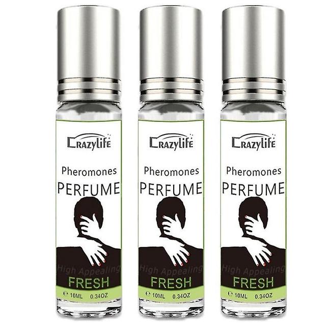 Perfumy dla kobiet i mężczyzn Długotrwała woda toaletowa Pheromone Fresh Sweet Ocean Perfumy 10ml Świeży 3PCS on Productcaster.