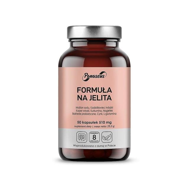 Panaseus intestinal formula 50 capsules BI7011 on Productcaster.