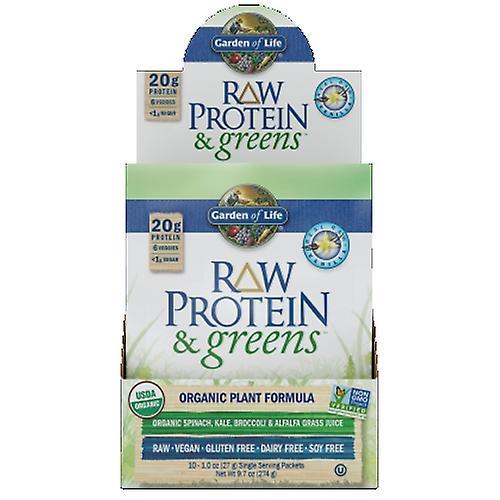 Garden of Life Raw Protein and Greens, Vanilla 1 Tray (Pack of 6) on Productcaster.