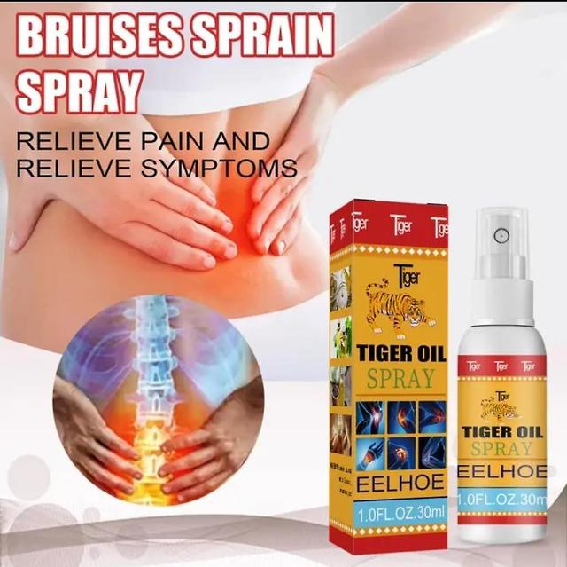 Denstyle Tiger Oil Spray, Tiger Massage Oil Spray Rheumatic Soreness Relief Treatment For Joint Muscle Arthritis Sprains Pain Relief 2pcs on Productcaster.