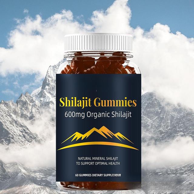 Pure Himalayan Organic Shilajit Gummies, 600 mg Natural Organic Shilajit Resin with 85+ Trace Minerals, Fulvic Acid & Phytonutrients, for Energy, I... on Productcaster.