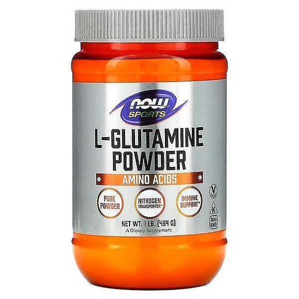 NOW Foods Nu Livsmedel, Sport, L-Glutamin Pulver, 1 lbs (454 g) on Productcaster.