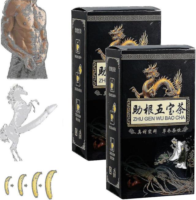 Ginseng Vijf Schatten Thee Nierthee, Mannen Essentials Nierthee, Lever En Nierzorg Thee, Chinese Nierzorg Thee 2 Dozen on Productcaster.