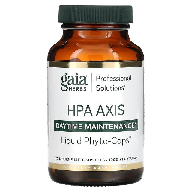 Gaia Herbs Professional Soluti Gaia Herbs Professional Solutions, HPA Axis, Daytime Maintenance, 120 Liquid-Filled Capsules on Productcaster.