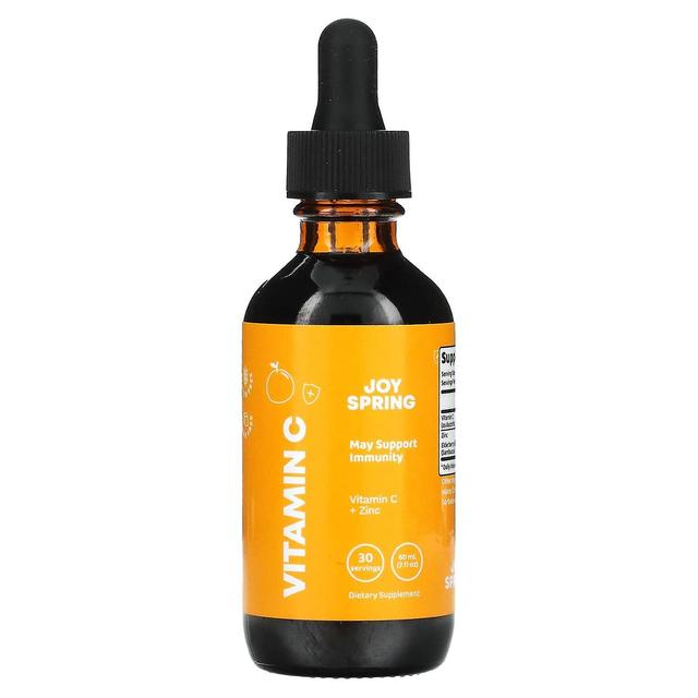 JoySpring, Vitamin C + Zinc, Ages 2+, 2 fl oz ( 60 ml) on Productcaster.