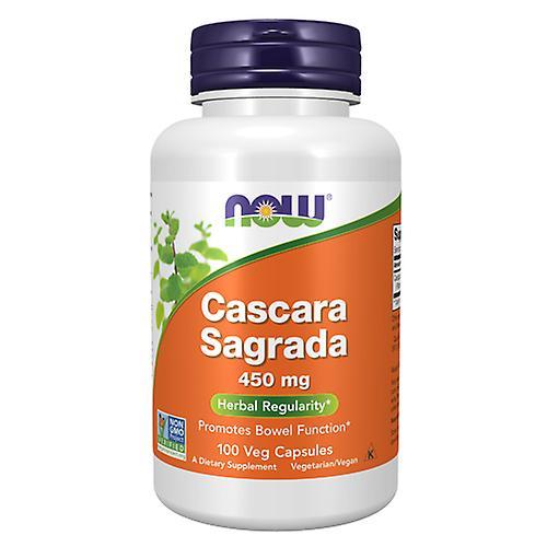 NOW Foods Nu livsmedel Cascara Sagrada, 450 mg, 100 Kepsar (Förpackning med 4) on Productcaster.