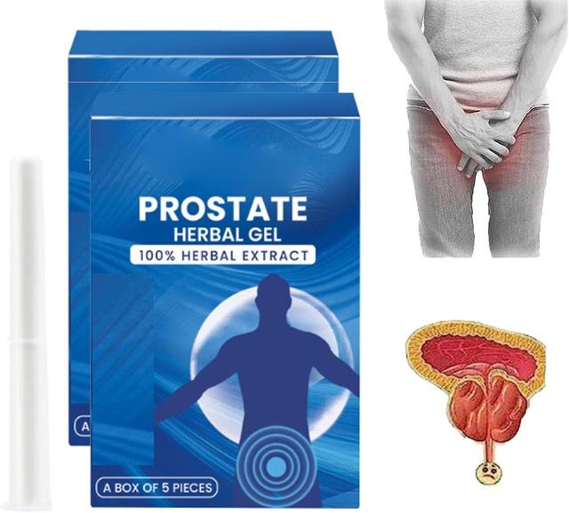 Frusde Natural Prostate Herbal Gel, Prostate Natural Herbal Gel, Prostate Health Products For Men, Recover Prostate Health And Vitality 2Box - 10pcs on Productcaster.