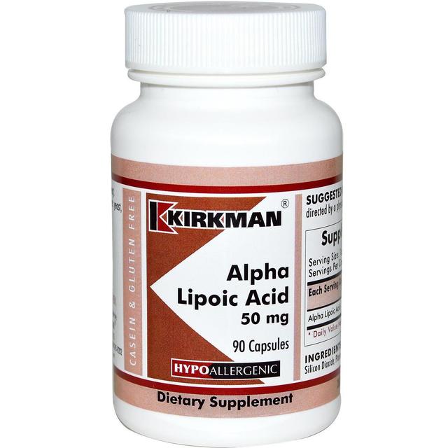 Kirkman Labs, Alpha Lipoic Acid, 50 mg, 90 Capsules on Productcaster.