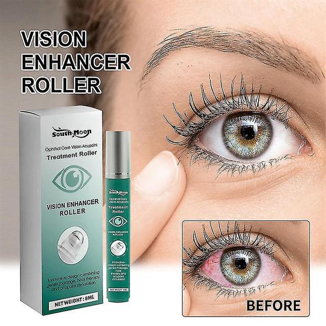 Schnelle Wiederherstellung des Sehvermögens Behandlung Augenpflegepflaster Vision Enhance Roller Verbessern Sie die Augen Entlastung Hilfe beim Sch... on Productcaster.