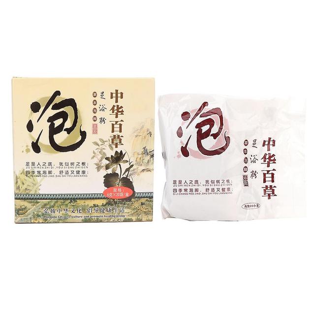 Xbedy Natural Plants Foot Bath Powder Chinese Herbal Foot Skin Health Care (Chinese Herbs) CNO.214890 on Productcaster.