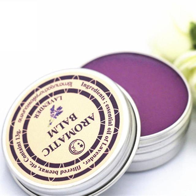 Lavender Aromatic Balm Improve Sleep Soothe Help Insomnia Relax And Smell Fresh on Productcaster.