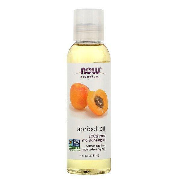 Now Foods, Solutions, Apricot Oil, 4 fl oz (118 ml) on Productcaster.