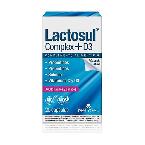 Natysal Lactosul Complex 20 capsules on Productcaster.