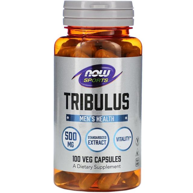 NOW Foods NOW Żywność, Sport, Tribulus, 500 mg, 100 Veg Kapsułki on Productcaster.