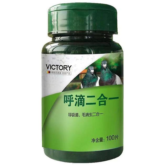 Visgaler Trichomonas Respiratory Tract For Racing Pigeons, Two In One, Common Problems For Pigeons, 100 Tablets 1 box on Productcaster.