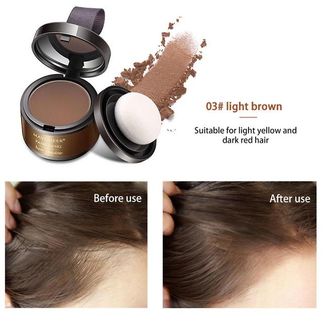 Hairline Shadow Powder 4colors Uzupełnij proszek do napełniania artefaktów do włosów on Productcaster.