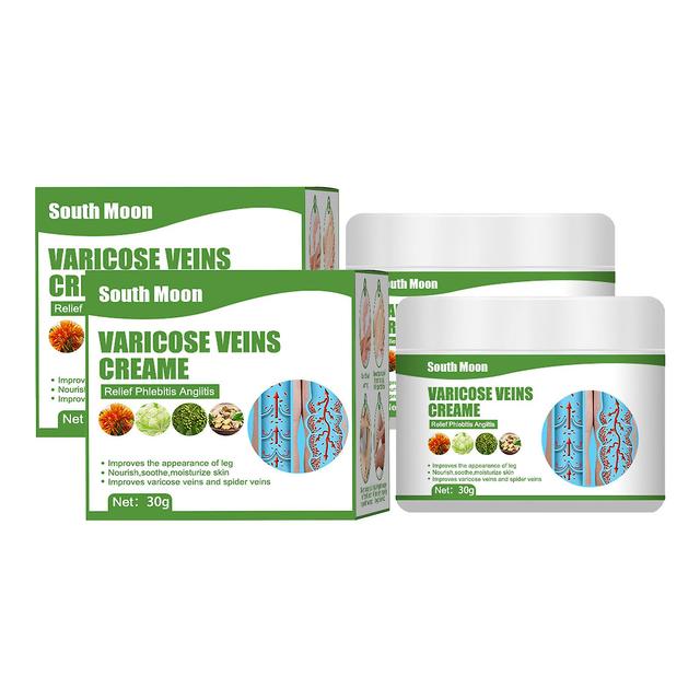 Lonfdy Varicose Vein Cream, Varicose Vein Cream For Legs,eliminate Varicose Veins And Spider Veins,relieve Pain 2pcs on Productcaster.