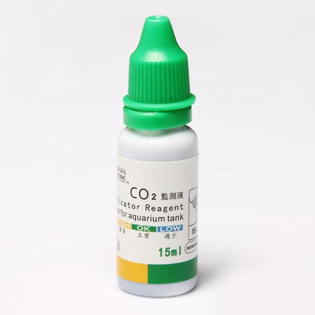 Reduced!!15ml Aquarium Liquid Test CO2 Indicator Solution Bottled Living Condition on Productcaster.