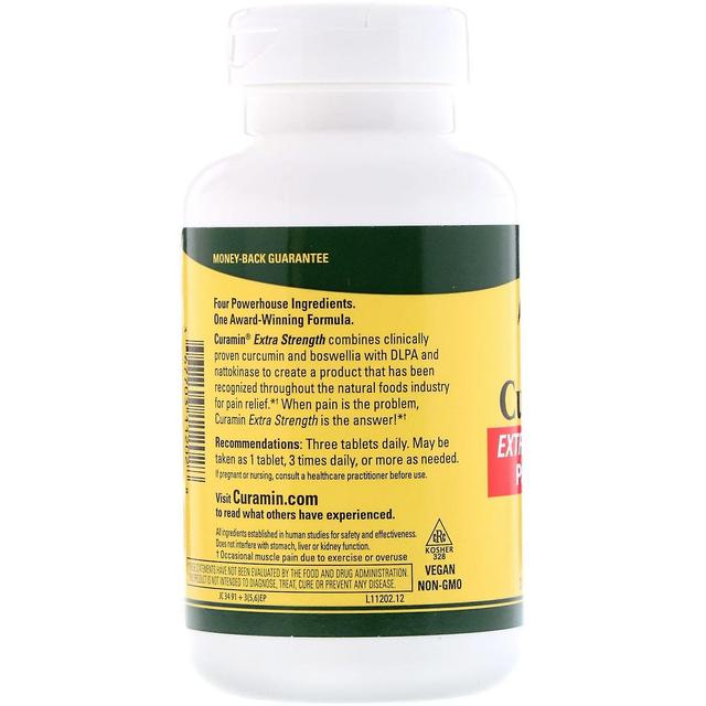 Terry Naturally, Curamin, Extra Strength Pain Relief, 120 Tablets on Productcaster.