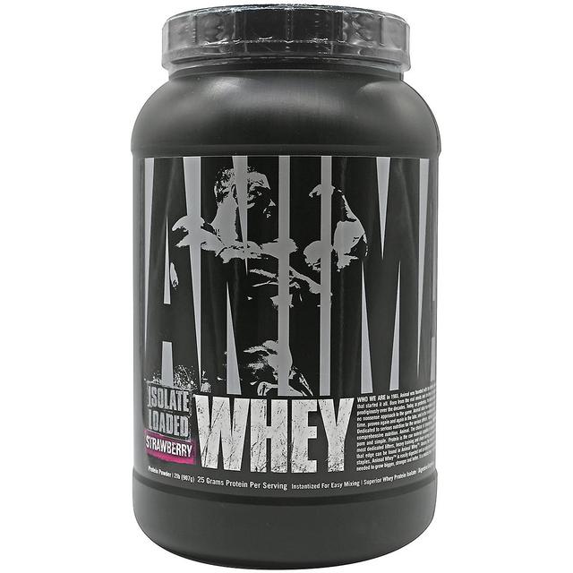 Universal Nutrition Animal Whey - Circa 27 porzioni - Fragola Rosa 27 Servings on Productcaster.