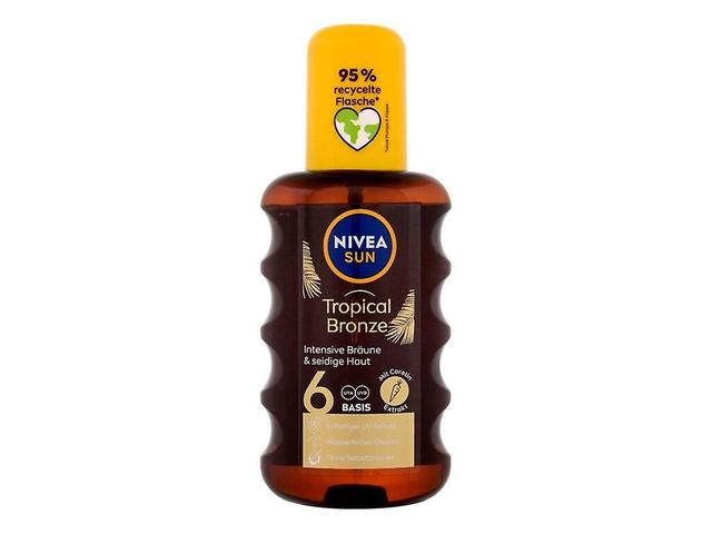 Nivea - Olejek w sprayu Sun Tropical Bronze SPF6 - Unisex, 200 ml on Productcaster.