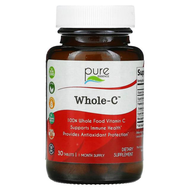 Pure Essence, Whole C, 30 Tablets on Productcaster.