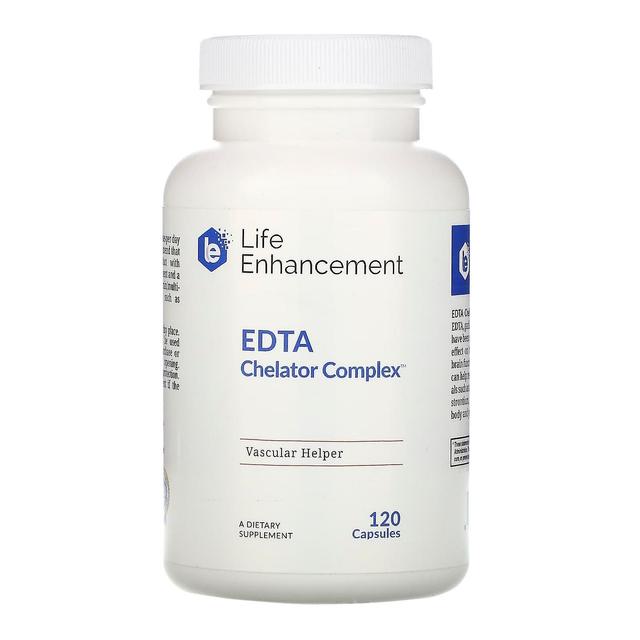 Life Enhancement, EDTA-kelaattorikompleksi, 120 kapselia on Productcaster.