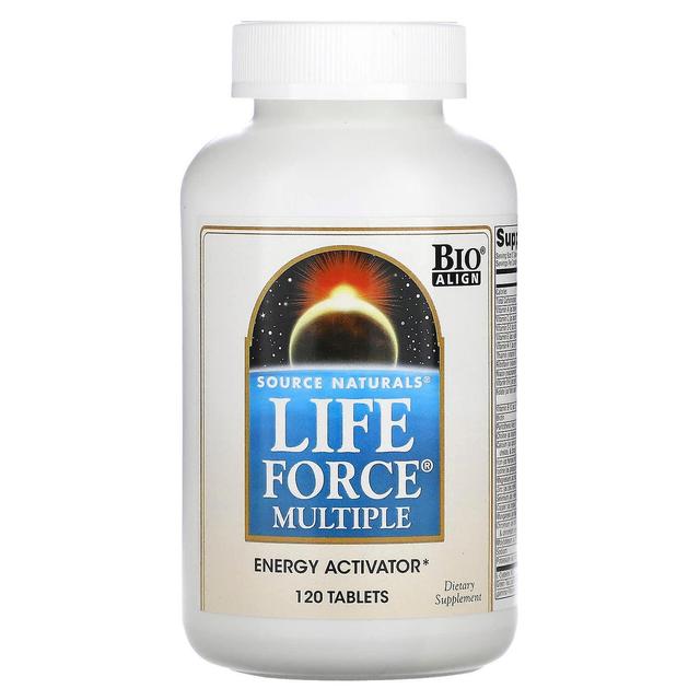 Source Naturals Lähde Naturals, Life Force Multiple, 120 tablettia on Productcaster.