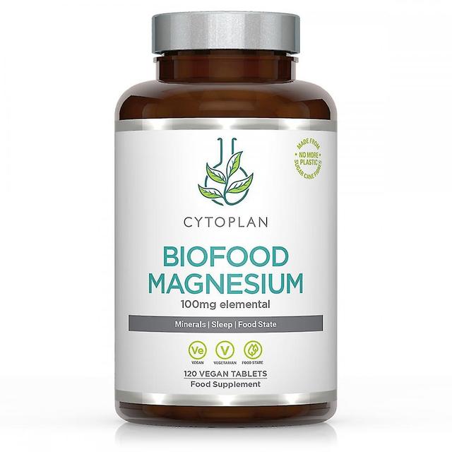 Cytoplan Biofood Magnesium 100mg 120's on Productcaster.