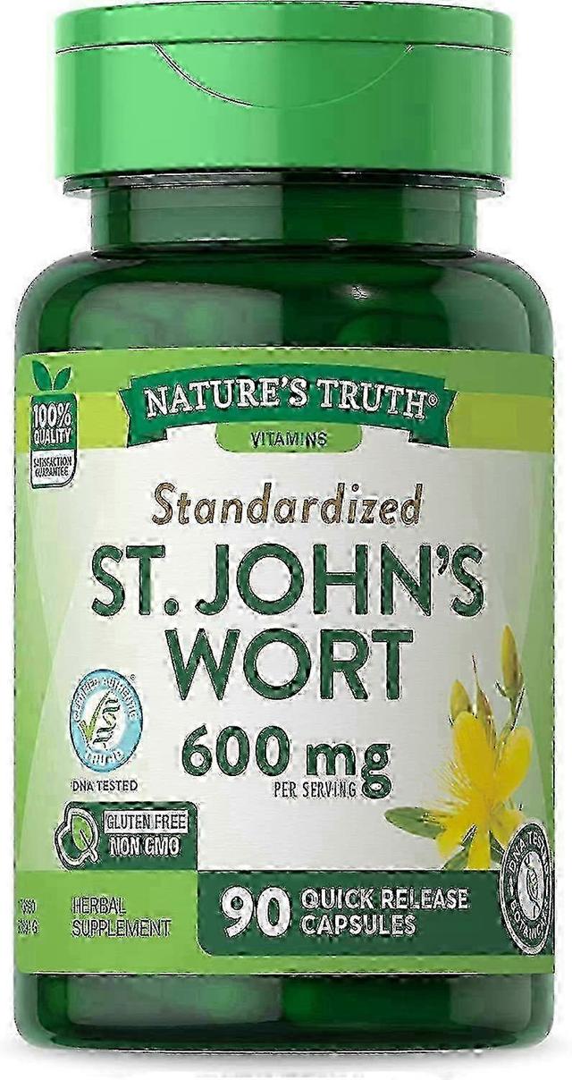 Nature's truth standardized st. john's wort, 300 mg, quick release capsules, 90 ea on Productcaster.