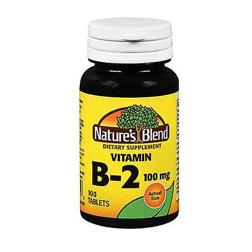 Nature's Blend Natures Vitamin B2,100 mg,100 tabs (Pack of 6) on Productcaster.