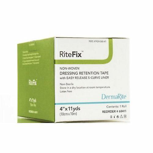 DermaRite Dressing Retention Tape RiteFix Non-Woven Fabric 2 Inch X 11 Yards, Count of 1 (Pack of 1) on Productcaster.