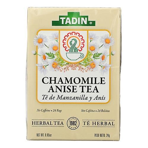 Tadin Tea Manznla Anis, Case of 6 X 24 Bags (Pack of 1) on Productcaster.