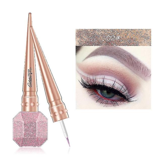 Skbcv Colorful Glitter Eyeliner Long Lasting Smudge-proof Eye Liner Highlight Brighten Liquid Eye Liner 02 on Productcaster.